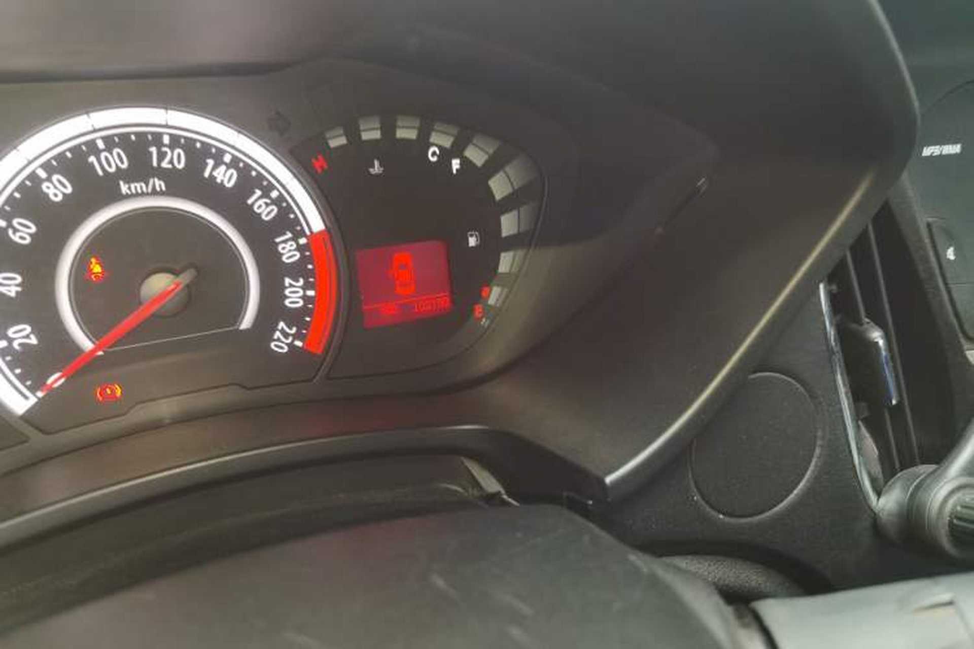 Used GAC Trumpchi GA3S Vision 2014 1.6L Manual Elite Edition Odometer Close Up