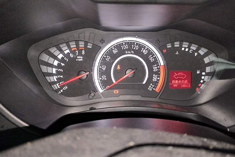 Used GAC Trumpchi GA3S Vision 2014 1.6L Manual Elite Edition Odometer Close Up