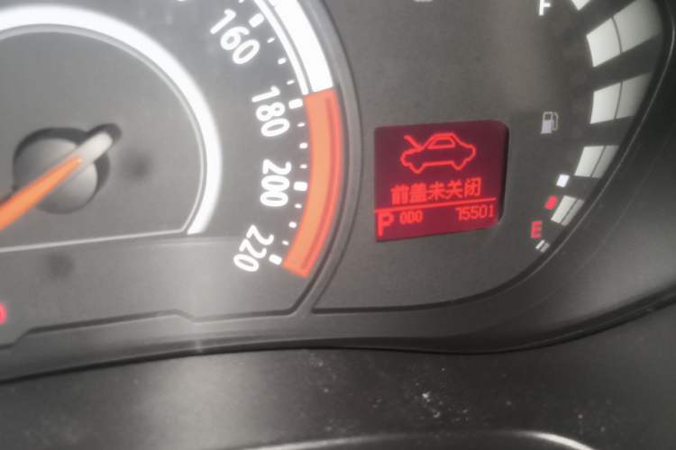 Used GAC Trumpchi GA3S Vision 2014 1.6L Automatic Luxury ESP Version Odometer Close Up