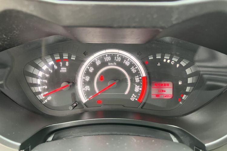 Used GAC Trumpchi GA3S Vision 2014 1.6L Manual Elite Edition Odometer Close Up