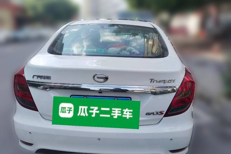 Used GAC Trumpchi GA3S Vision 2014 1.6L Automatic Luxury ESP Version Rear