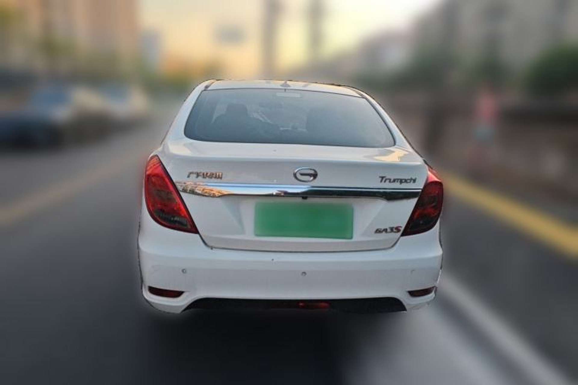 Used GAC Trumpchi GA3S Vision 2014 1.6L Automatic Luxury ESP Version Rear