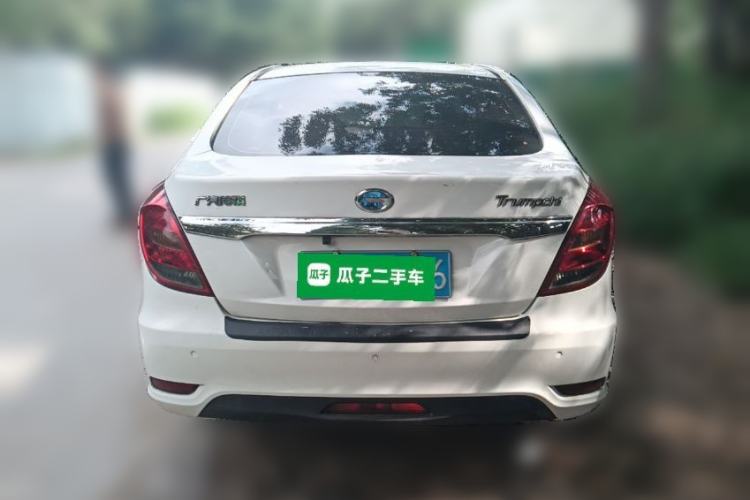 Used GAC Trumpchi GA3S Vision 2014 1.6L Manual Elite Edition Rear