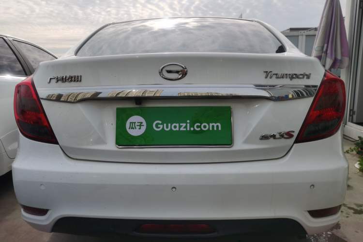 Used GAC Trumpchi GA3S Vision 2014 1.6L Manual Elite Edition Rear