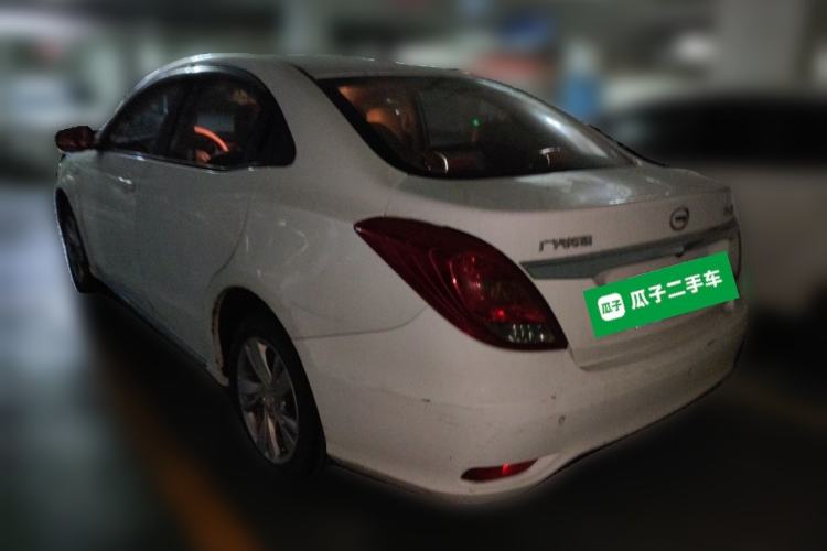 Used GAC Trumpchi GA3S Vision 2014 1.6L Manual Luxury ESP Version Rear Left 45 Deg