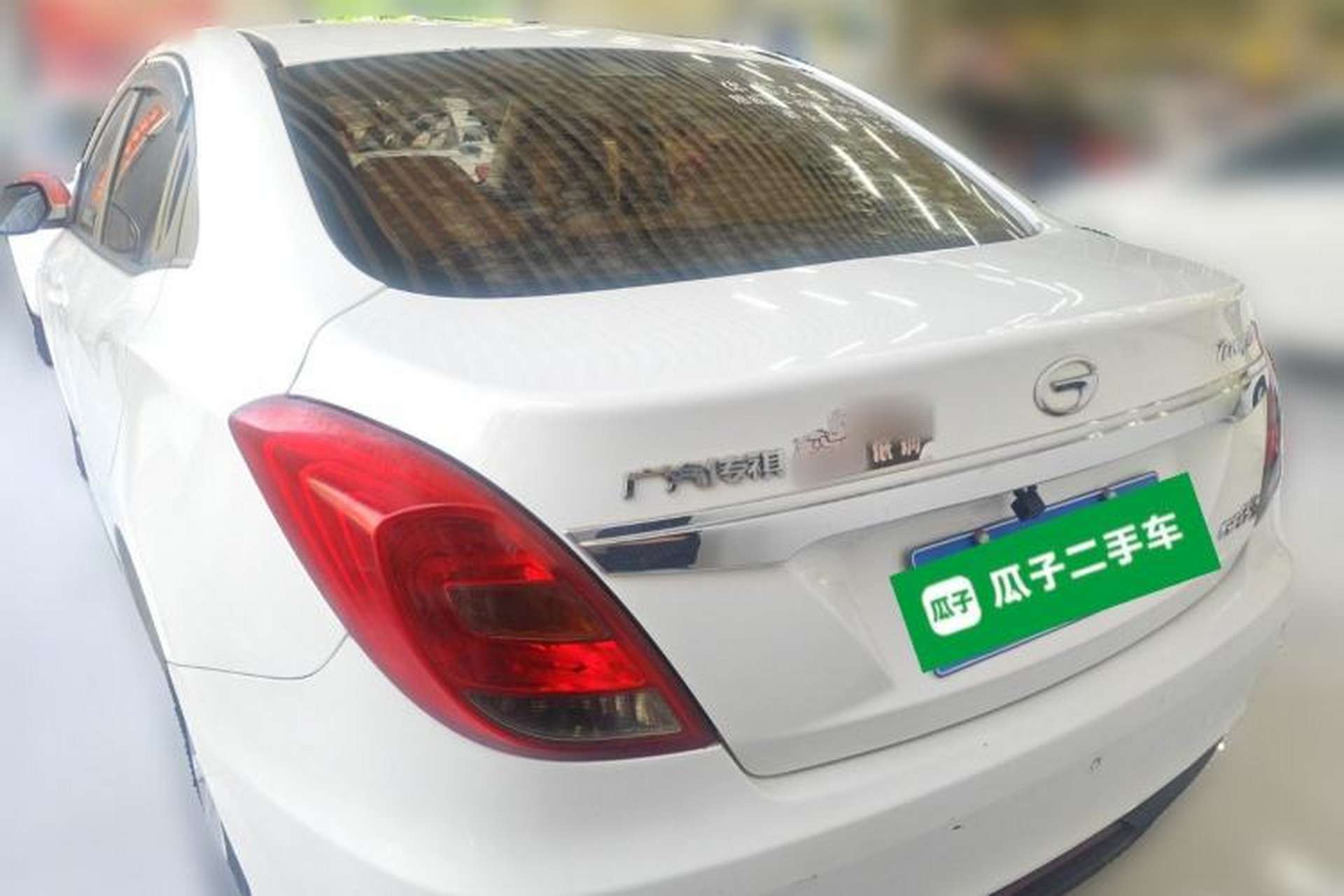 Used GAC Trumpchi GA3S Vision 2014 1.6L Manual Elite Edition Rear Left 45 Deg