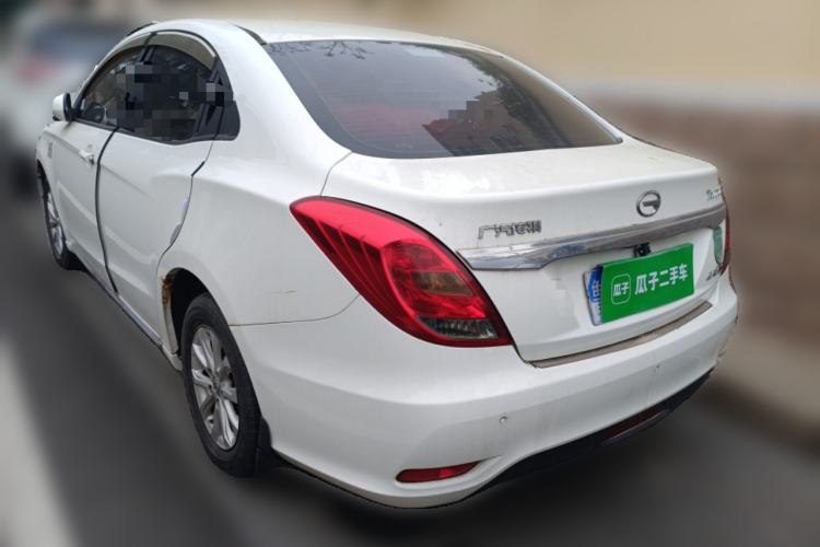 Used GAC Trumpchi GA3S Vision 2014 1.6L Manual Elite Edition Rear Left 45 Deg