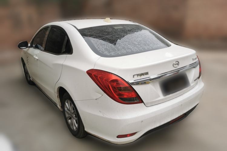 Used GAC Trumpchi GA3S Vision 2014 1.6L Manual Elite Edition Rear Left 45 Deg