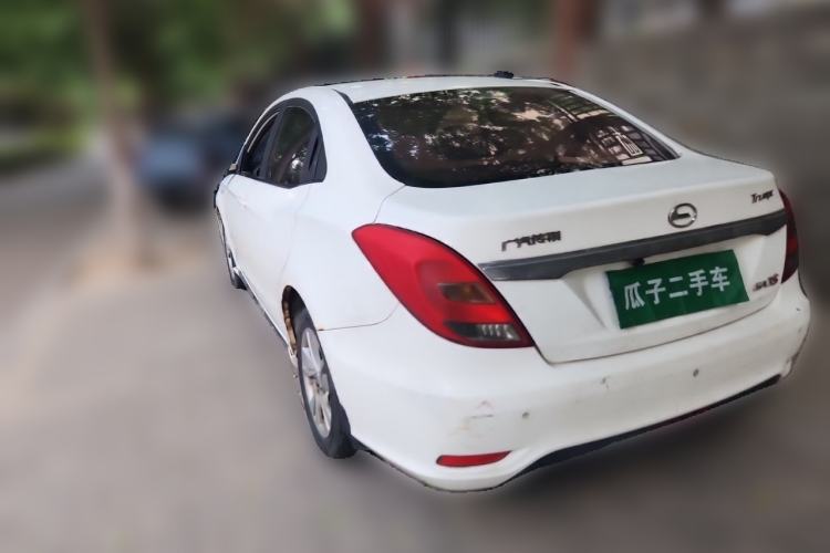Used GAC Trumpchi GA3S Vision 2014 1.6L Manual Luxury Edition Rear Left 45 Deg