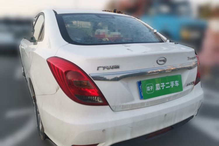 Used GAC Trumpchi GA3S Vision 2014 1.6L Manual Elite Edition Rear Left 45 Deg