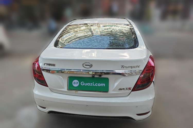 Used GAC Trumpchi GA3S Vision 2014 1.6L Manual Elite Edition Rear