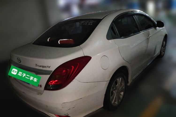 Used GAC Trumpchi GA3S Vision 2014 1.6L Manual Luxury ESP Version Rear Right 45 Deg