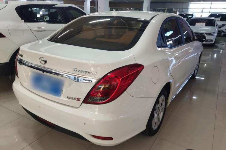 Used GAC Trumpchi GA3S Vision 2014 1.6L Automatic Luxury ESP Version Rear Right 45 Deg