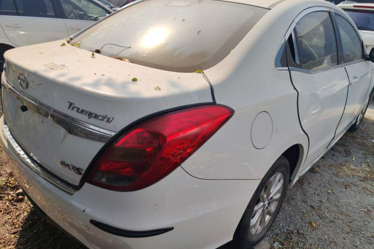 Used GAC Trumpchi GA3S Vision 2014 1.6L Manual Elite Edition Rear Right 45 Deg