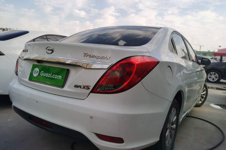 Used GAC Trumpchi GA3S Vision 2014 1.6L Manual Elite Edition Rear Right 45 Deg