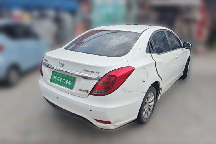 Used GAC Trumpchi GA3S Vision 2014 1.6L Manual Elite Edition Rear Right 45 Deg