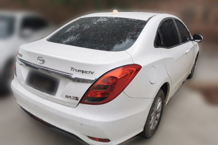 Used GAC Trumpchi GA3S Vision 2014 1.6L Manual Elite Edition Rear Right 45 Deg