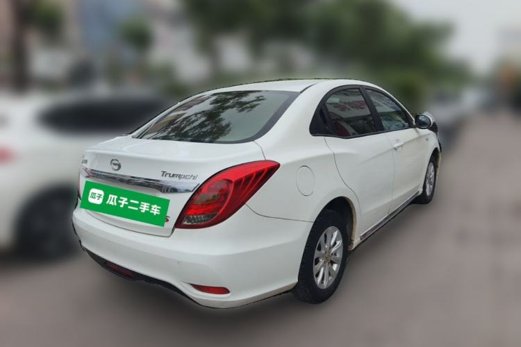 Used GAC Trumpchi GA3S Vision 2014 1.6L Manual Elite Edition Rear Right 45 Deg