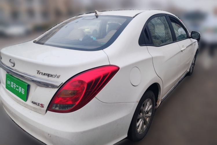 Used GAC Trumpchi GA3S Vision 2014 1.6L Manual Elite Edition Rear Right 45 Deg