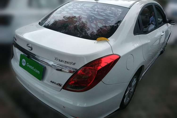 Used GAC Trumpchi GA3S Vision 2014 1.6L Automatic Luxury ESP Version Rear Right 45 Deg
