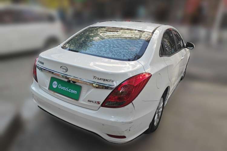 Used GAC Trumpchi GA3S Vision 2014 1.6L Manual Elite Edition Rear Right 45 Deg