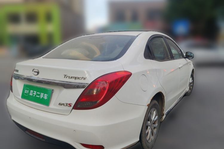 Used GAC Trumpchi GA3S Vision 2014 1.6L Manual Elite Edition Rear Right 45 Deg