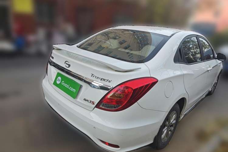Used GAC Trumpchi GA3S Vision 2014 1.6L Manual Elite ESP Version Rear Right 45 Deg
