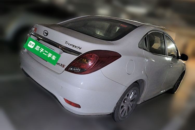 Used GAC Trumpchi GA3S Vision 2014 1.6L Manual Elite Edition Rear Right 45 Deg