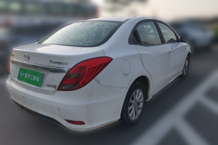 Used GAC Trumpchi GA3S Vision 2014 1.6L Manual Elite Edition Rear Right 45 Deg
