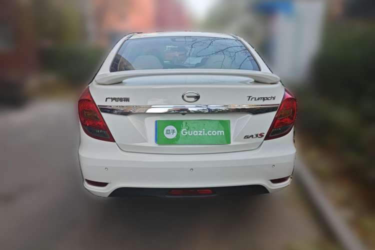 Used GAC Trumpchi GA3S Vision 2014 1.6L Manual Elite ESP Version Rear