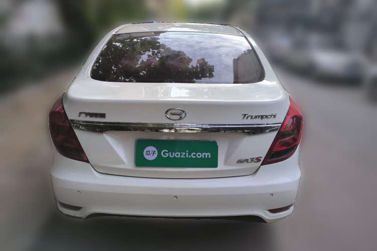 Used GAC Trumpchi GA3S Vision 2014 1.6L Manual Luxury Edition Rear