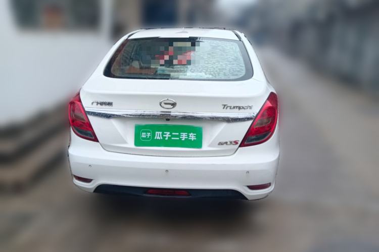 Used GAC Trumpchi GA3S Vision 2014 1.6L Automatic Luxury ESP Version Rear