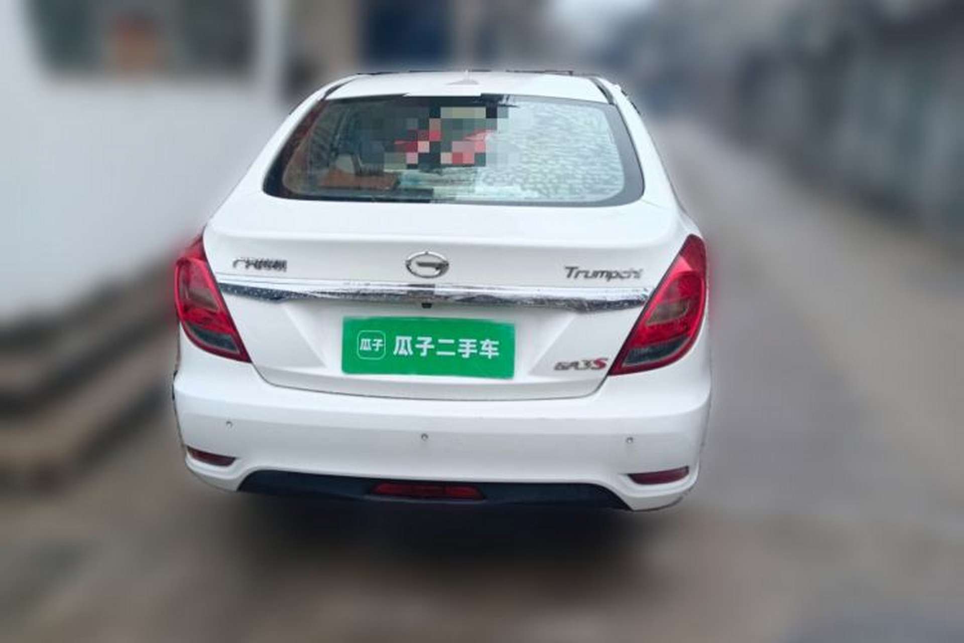Used GAC Trumpchi GA3S Vision 2014 1.6L Automatic Luxury ESP Version Rear
