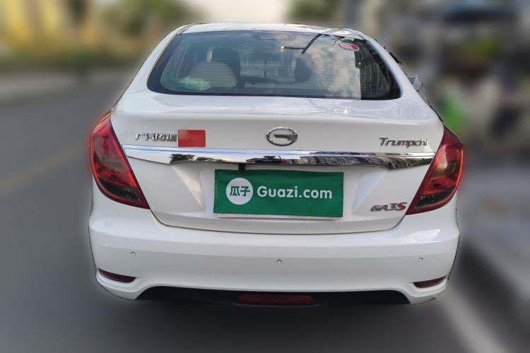 Used GAC Trumpchi GA3S Vision 2014 1.6L Manual Elite Edition Rear