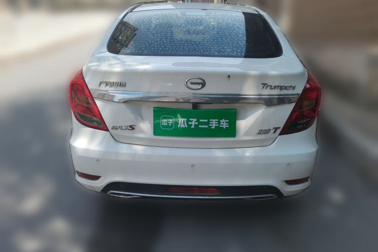 Used GAC Trumpchi GA3S Vision 2016 200T Manual Elite Edition Rear