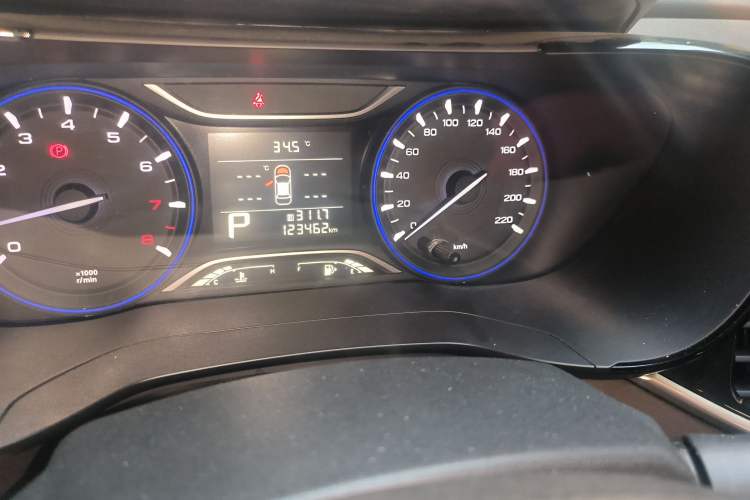 Used GAC Trumpchi GA4 2018 200T Automatic Luxury Edition Odometer Close Up