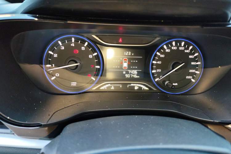 Used GAC Trumpchi GA4 2018 200T Manual Luxury Edition Odometer Close Up