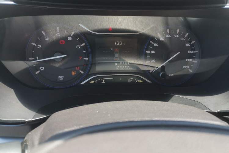 Used GAC Trumpchi GA4 2018 200T Manual Luxury Edition Odometer Close Up