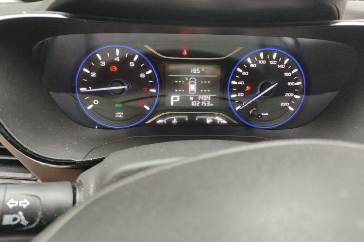 Used GAC Trumpchi GA4 2018 200T Automatic Luxury Edition Odometer Close Up