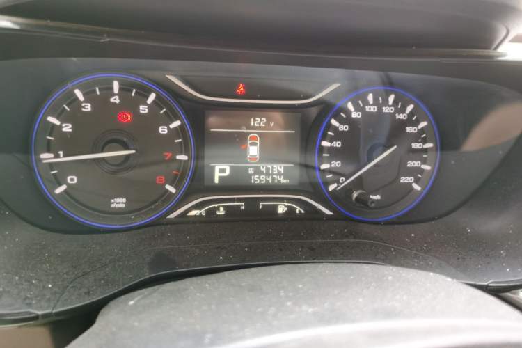 Used GAC Trumpchi GA4 2018 150N Automatic Luxury Edition Odometer Close Up