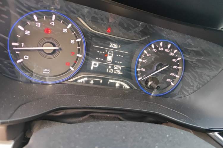 Used GAC Trumpchi GA4 2018 200T Automatic Luxury Edition Odometer Close Up
