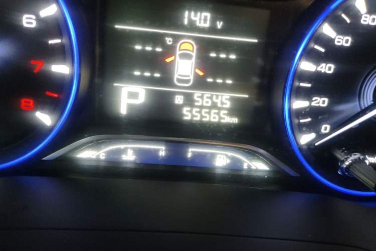 Used GAC Trumpchi GA4 2018 200T Automatic Luxury Edition Odometer Close Up