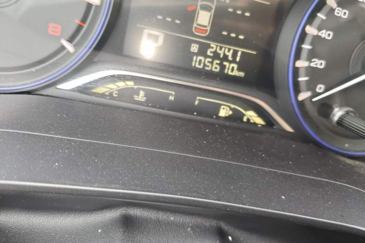 Used GAC Trumpchi GA4 2018 200T Automatic Luxury Edition Odometer Close Up