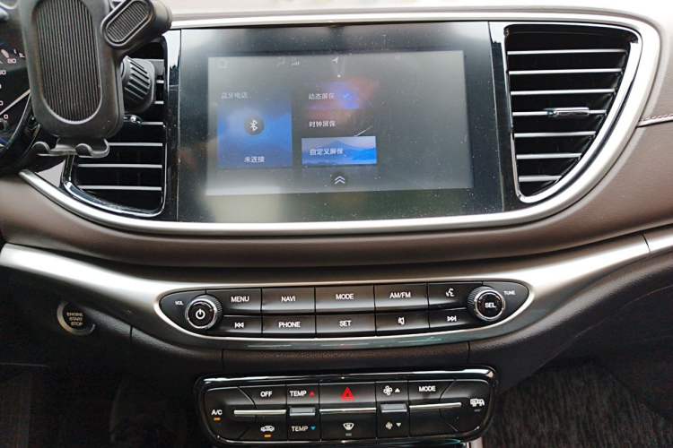 Used GAC Trumpchi GA4 2018 200T Automatic Luxury Edition Audio And AC Panel