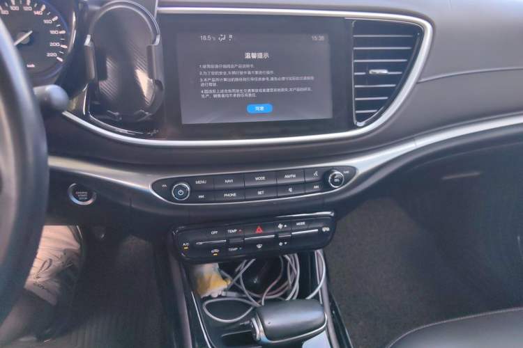 Used GAC Trumpchi GA4 2018 200T Automatic Luxury Edition Audio And AC Panel
