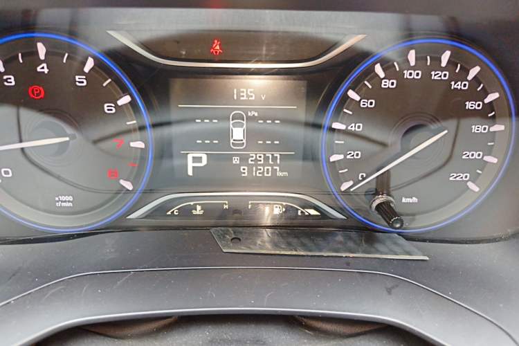Used GAC Trumpchi GA4 2018 200T Automatic Luxury Edition Odometer Close Up