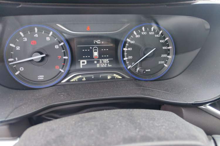 Used GAC Trumpchi GA4 2018 200T Automatic Luxury Edition Odometer Close Up