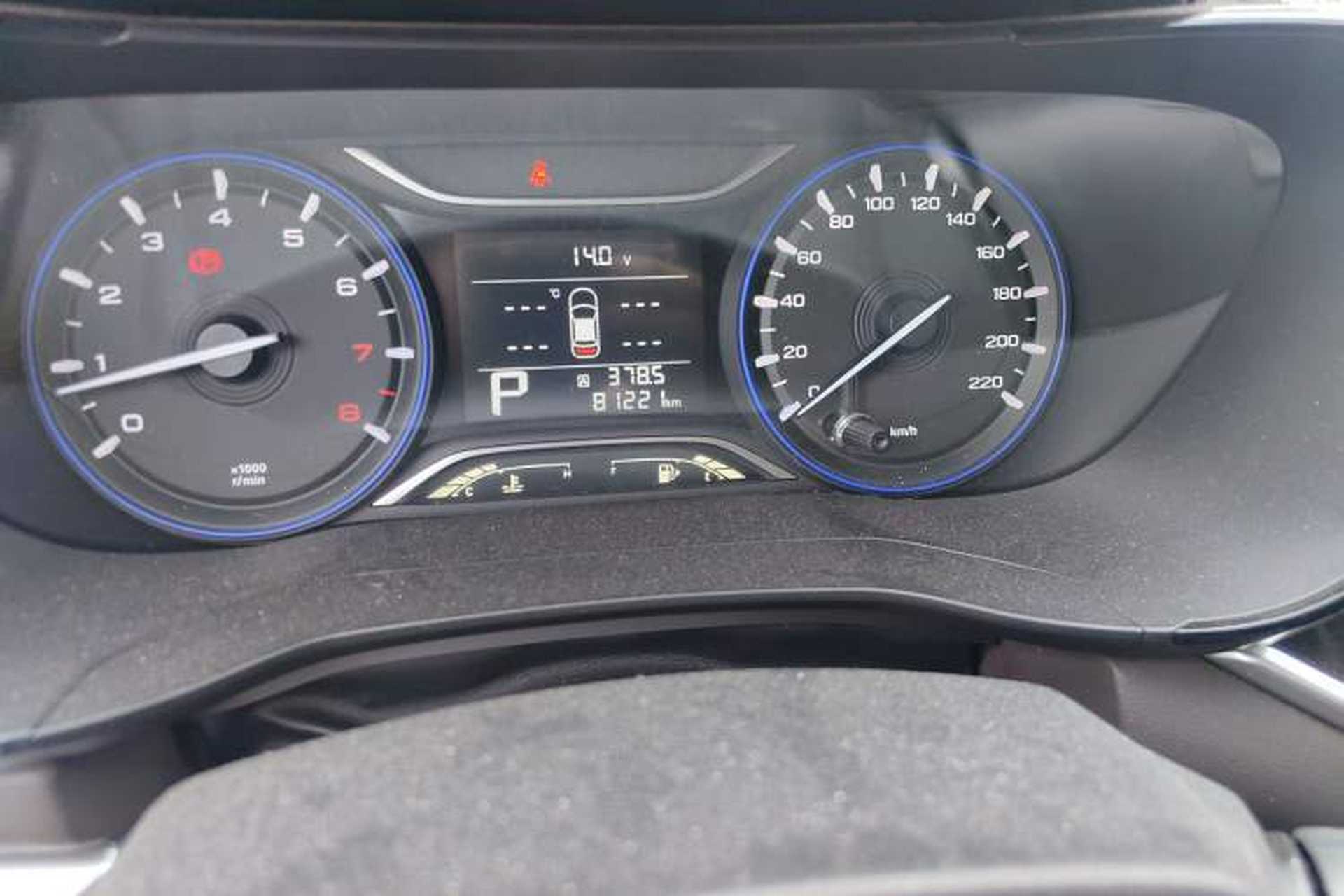 Used GAC Trumpchi GA4 2018 200T Automatic Luxury Edition Odometer Close Up
