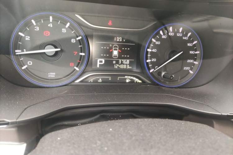Used GAC Trumpchi GA4 2018 200T Automatic Luxury Edition Odometer Close Up