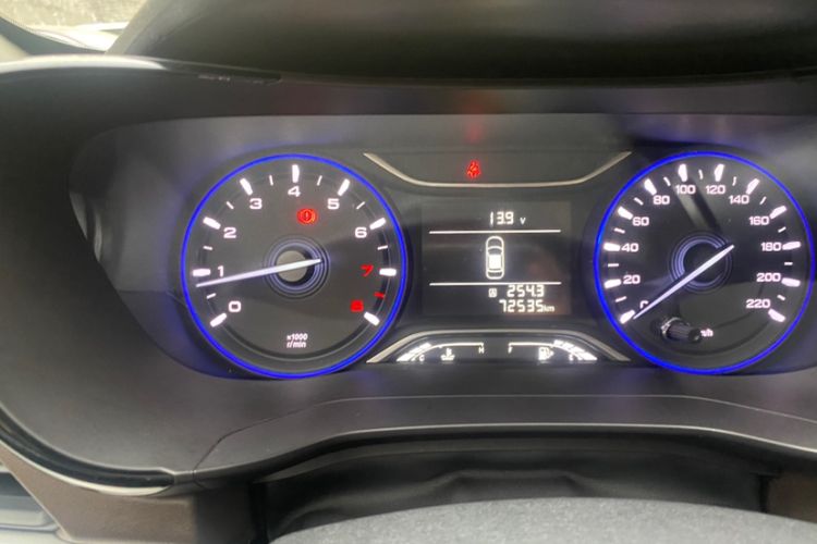 Used GAC Trumpchi GA4 2018 150N Manual Luxury Edition Odometer Close Up